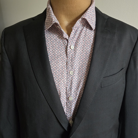 Brooks Brothers Charcoal Men's Blazer - Picture 3 of 14